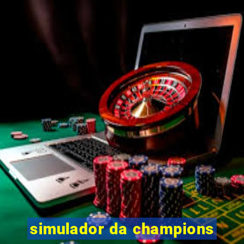 simulador da champions